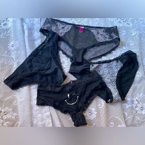 Vs Black Lingerie panties s m